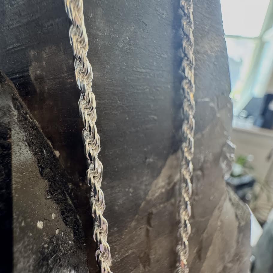 Diamond Cut Rope Chain