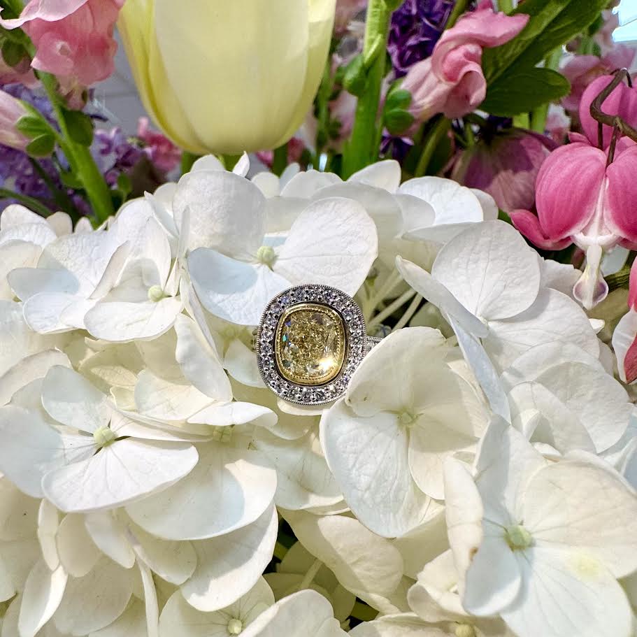 Yellow Diamond Ring