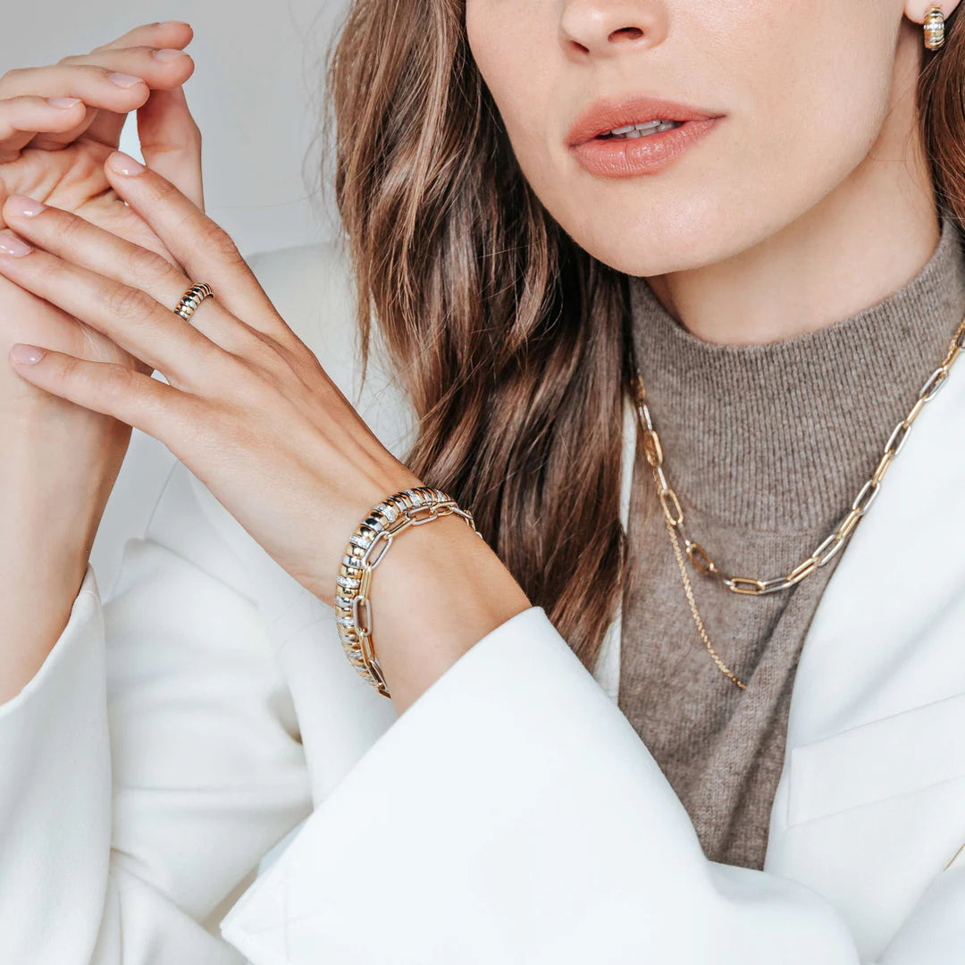 Paperclip Link Bracelet