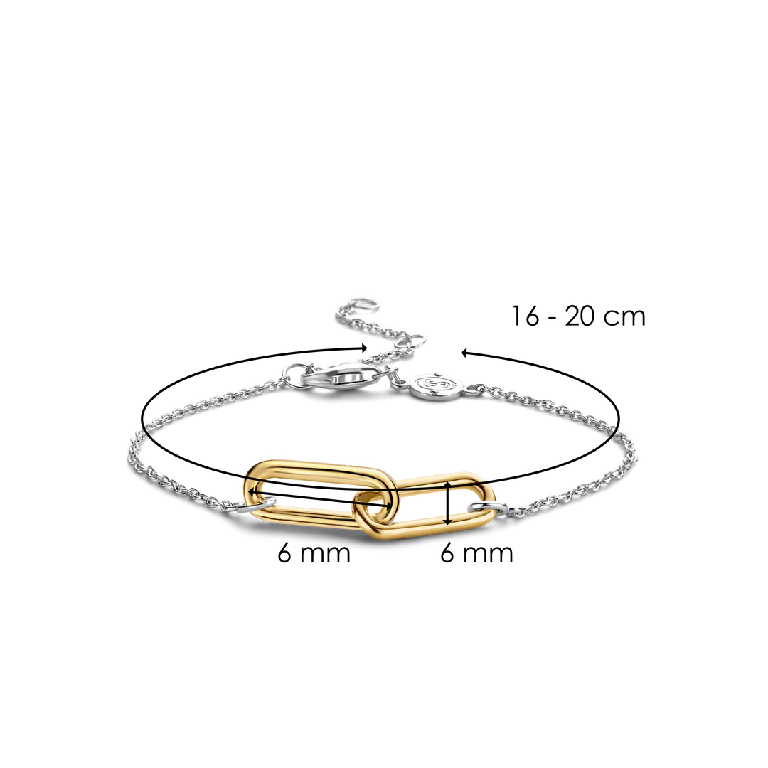 Entwined Paperclip Bracelet