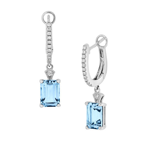 Aquamarine Dangles