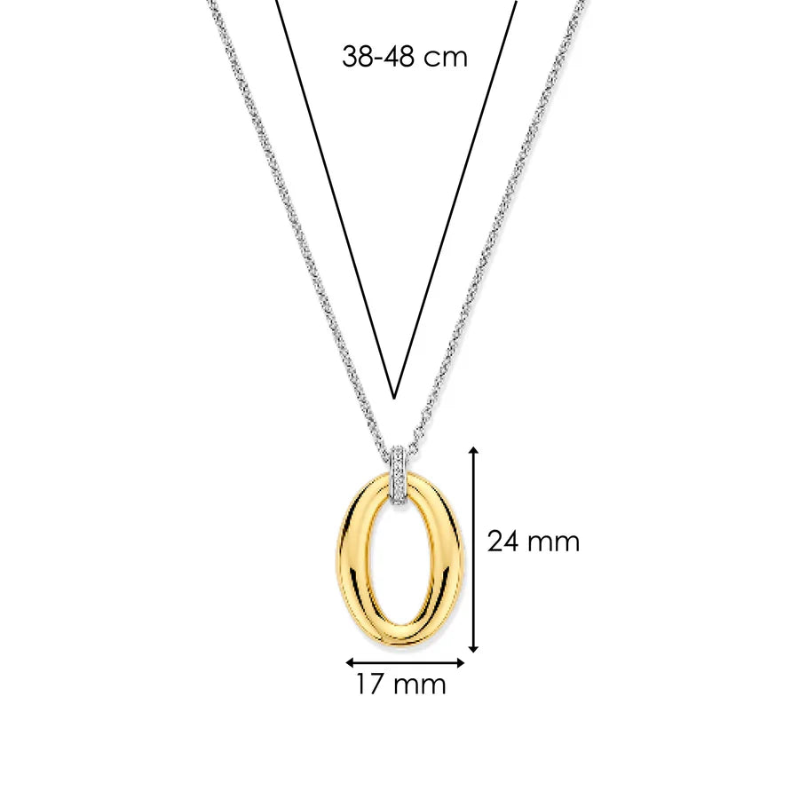 Classic Soft Oval Necklace