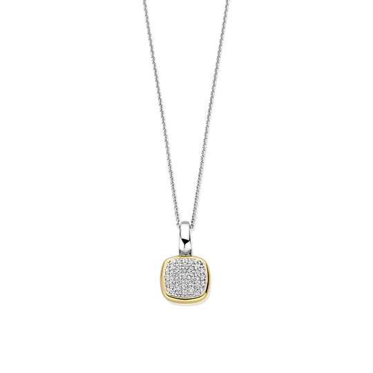 Two Tone Cushion Pendant
