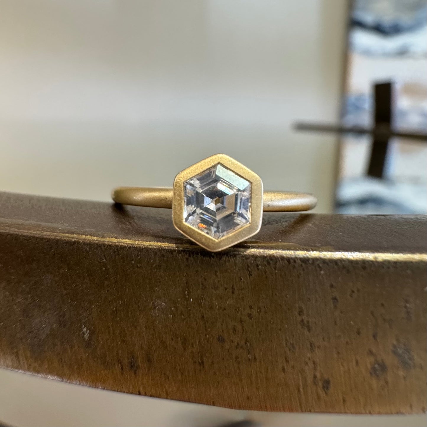 White Zircon Hexagon Yumdrop
