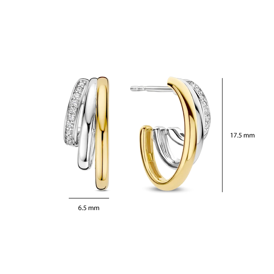 Triple Line 'Structure' J-Hoop