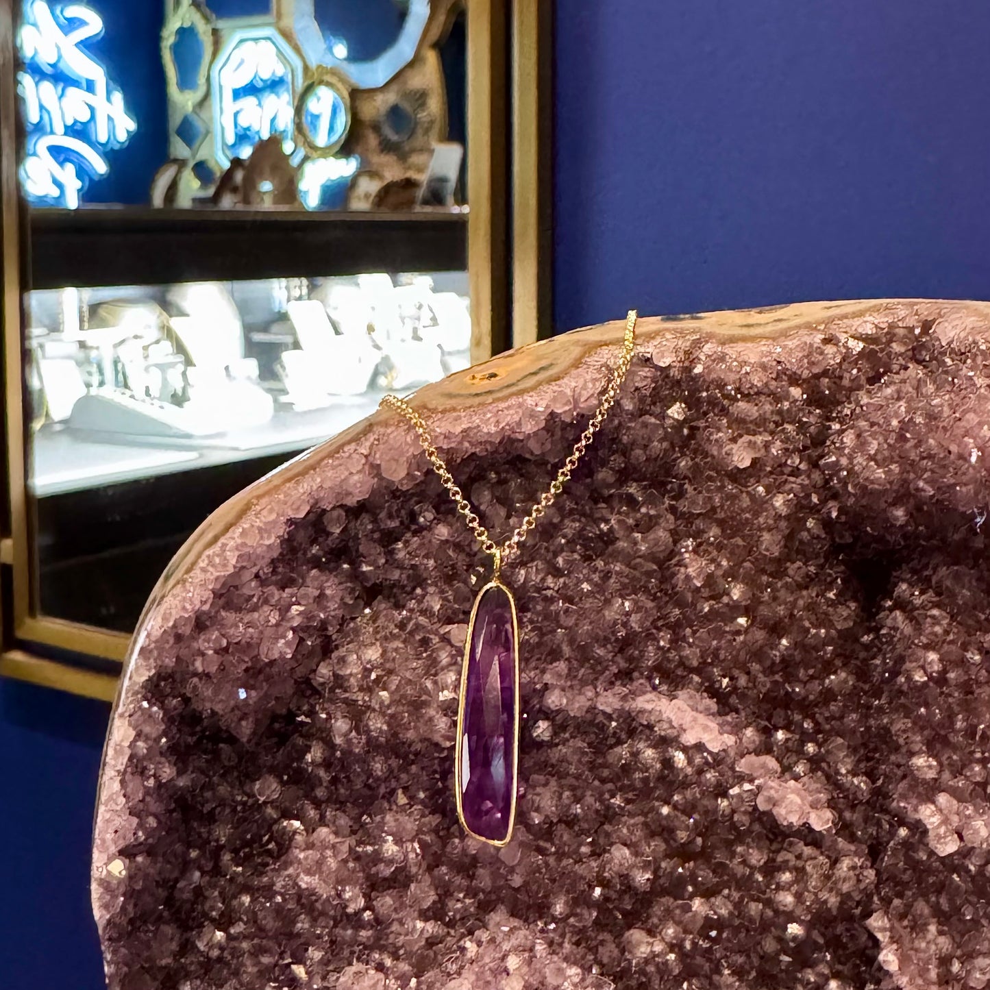 "Atlas" Drop Pendant