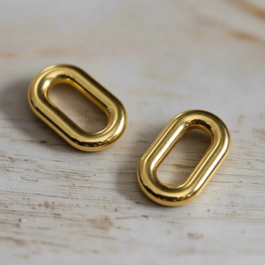 Oval Hoops or Charms