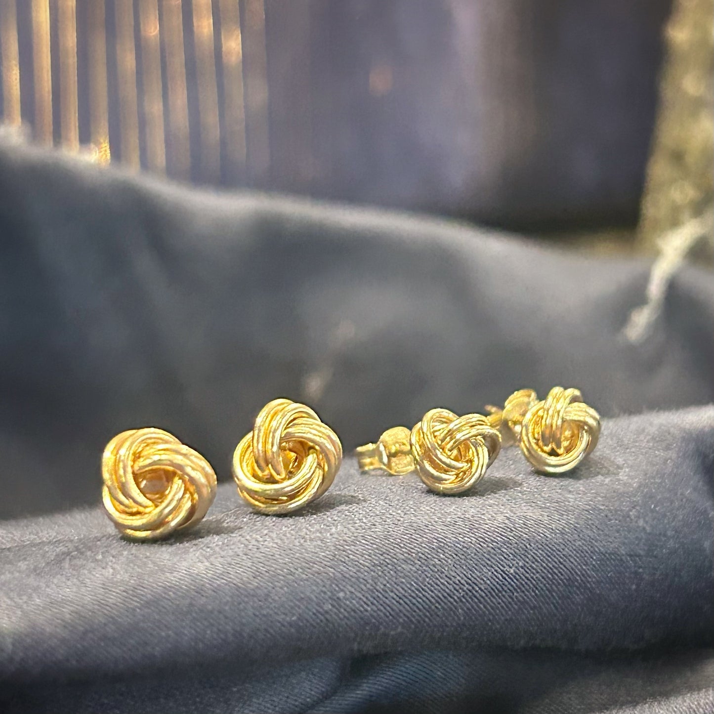Love Knot Stud Earrings