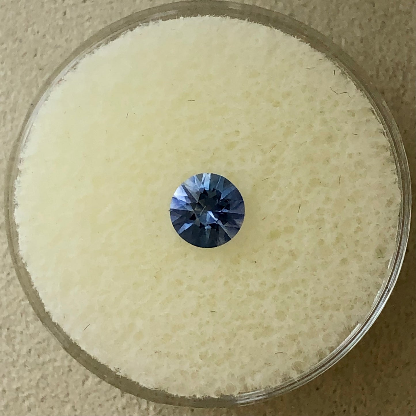 Denim Blue Sapphire, .58CT