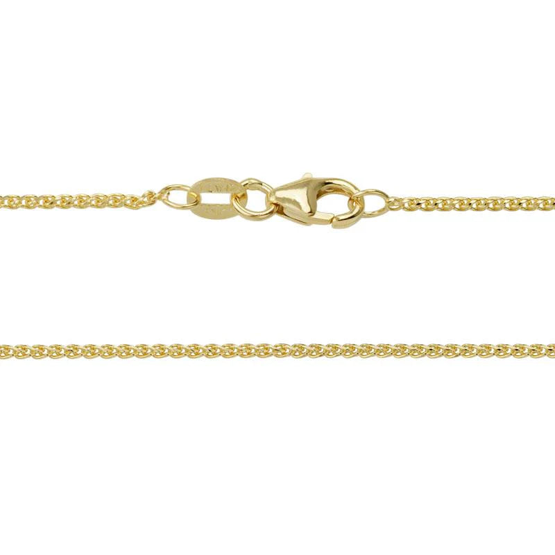 Wheat (Spiga) Chain, Diamond Cut