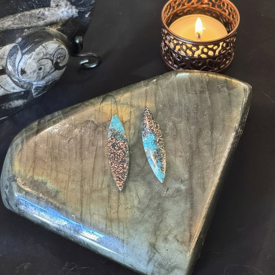 Confetti Chrysocolla Long