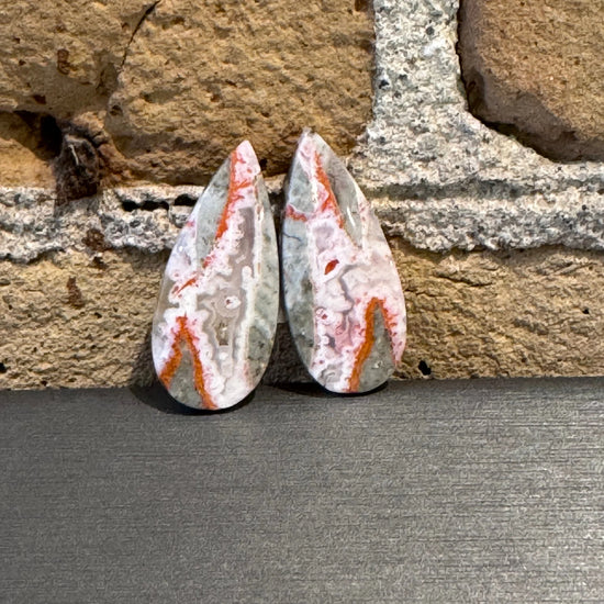 Lava Flow Jasper  pairs