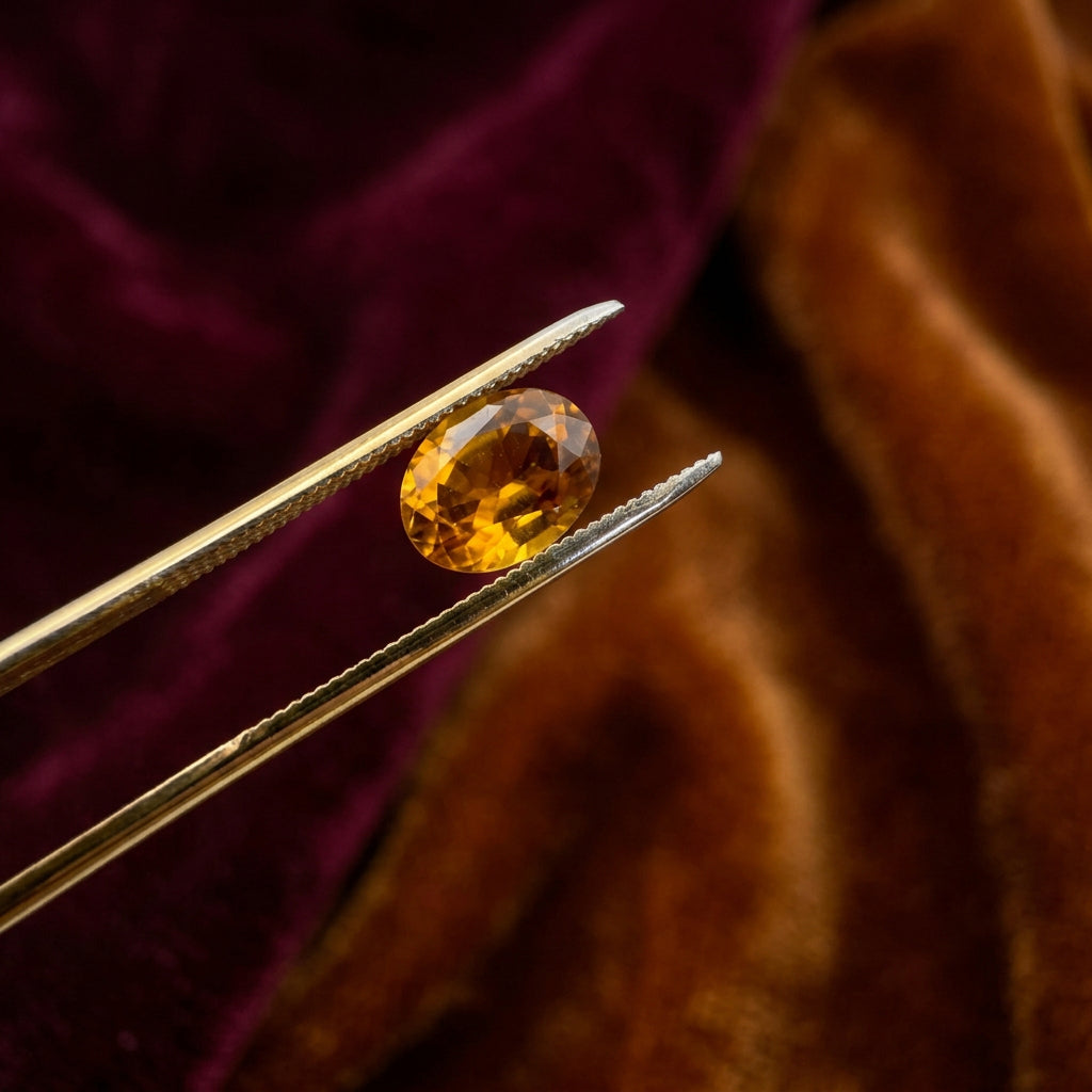 Golden Tourmaline, Oval 1.26ct