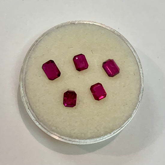 Ruby Emerald Cut,0.27ct