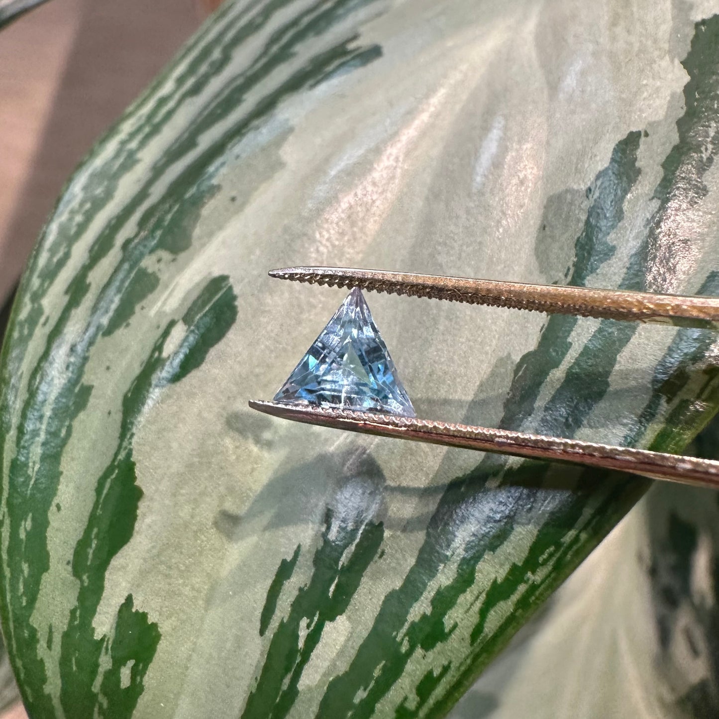 Blue Topaz Trillion 1.07ct
