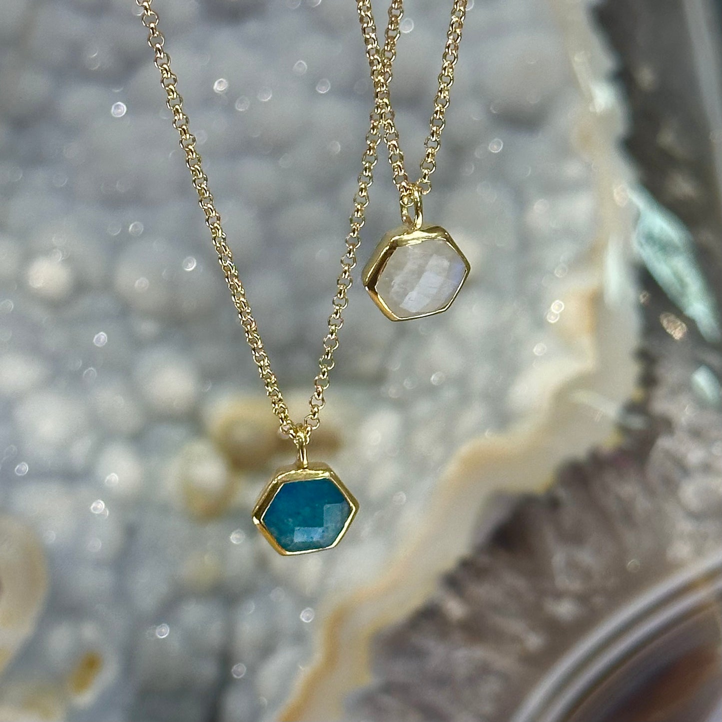 "Atlas" Gemstone Pendant