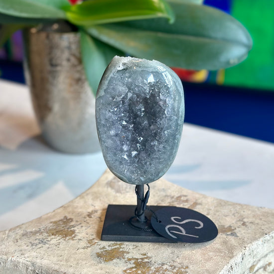 Mini Geode on Stand