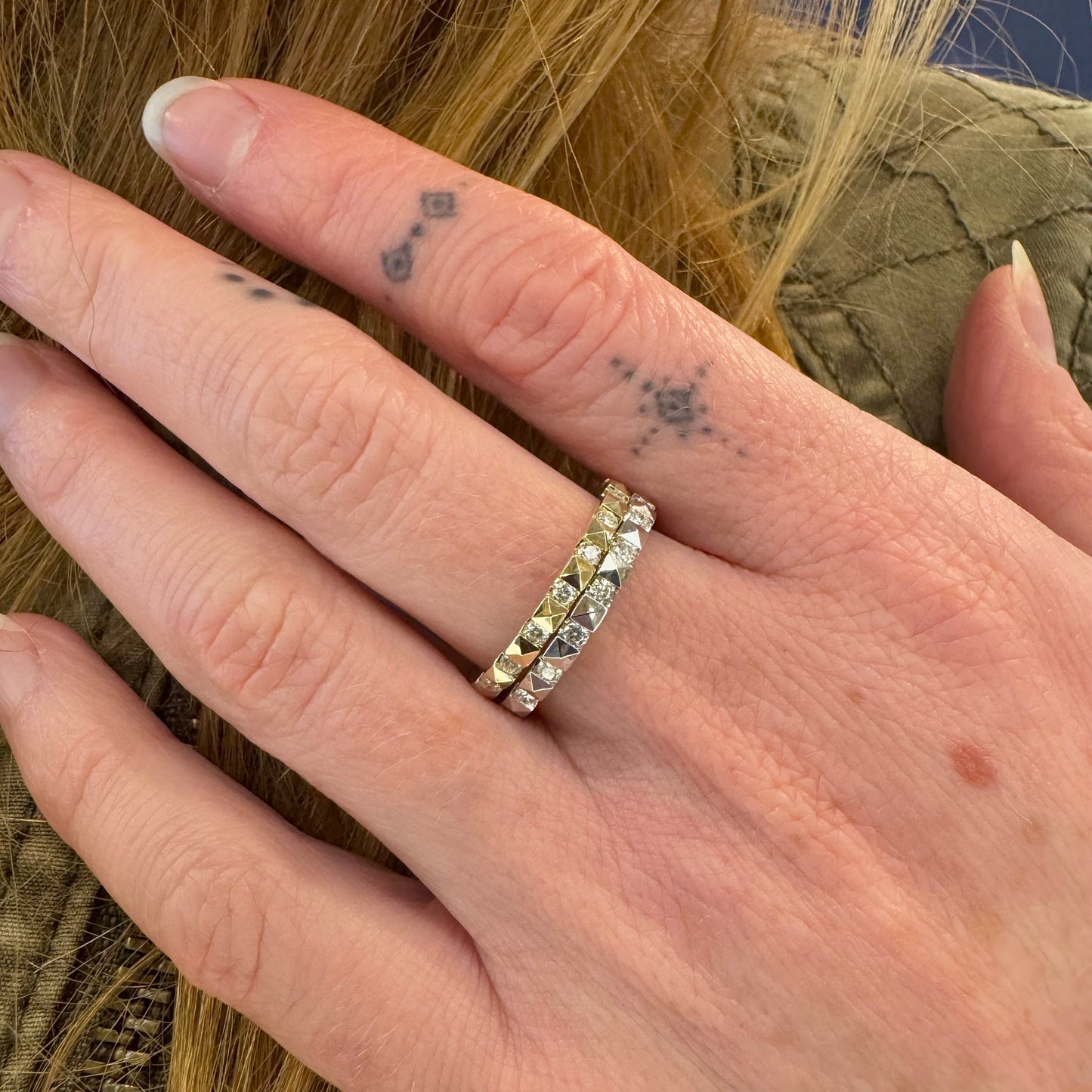 "Jackie" Geometric Band