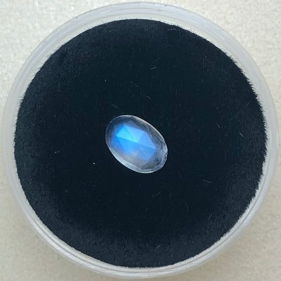 Faceted Oval Moonstone