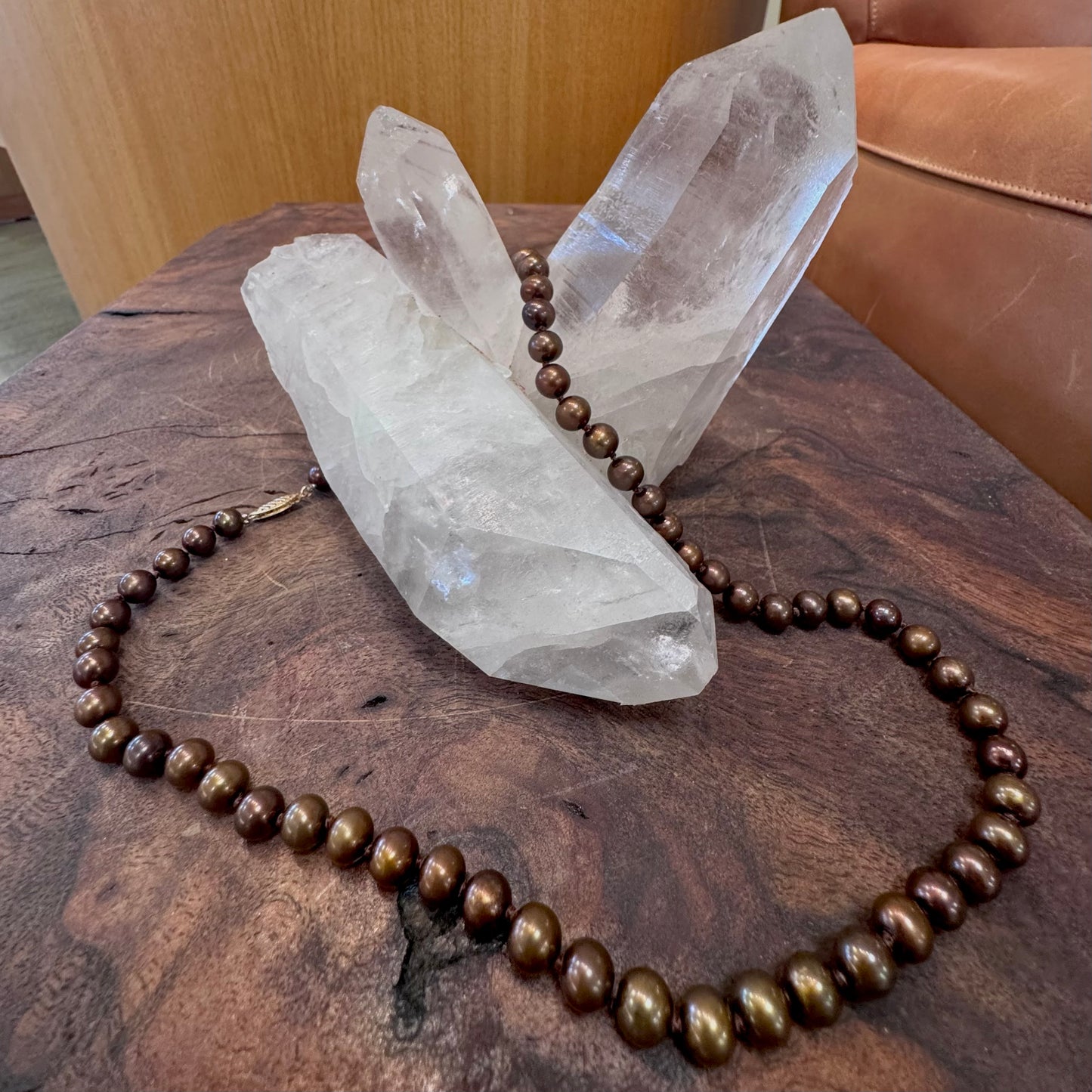 Chocolate Pearl Strand