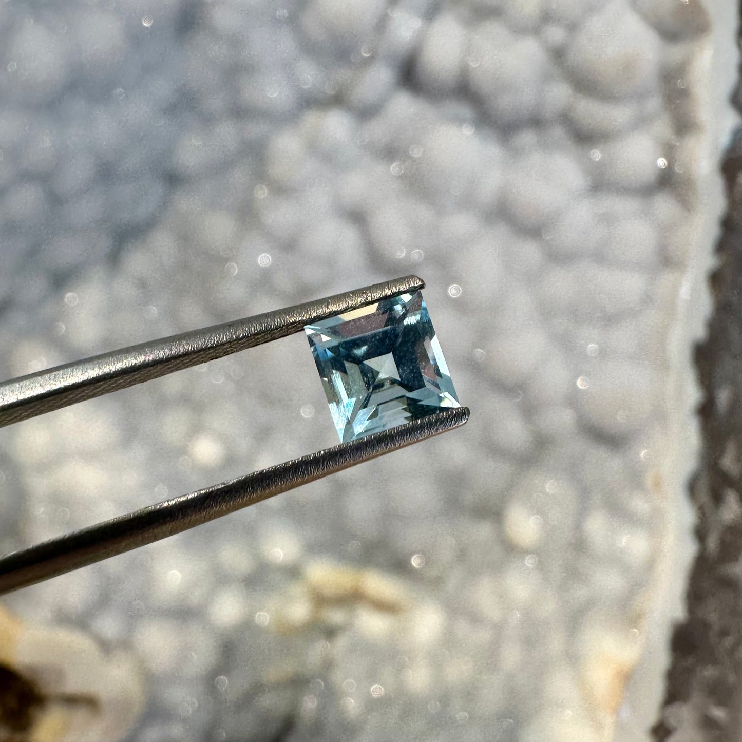 Carré Cut Blue Topaz, 1.39ct