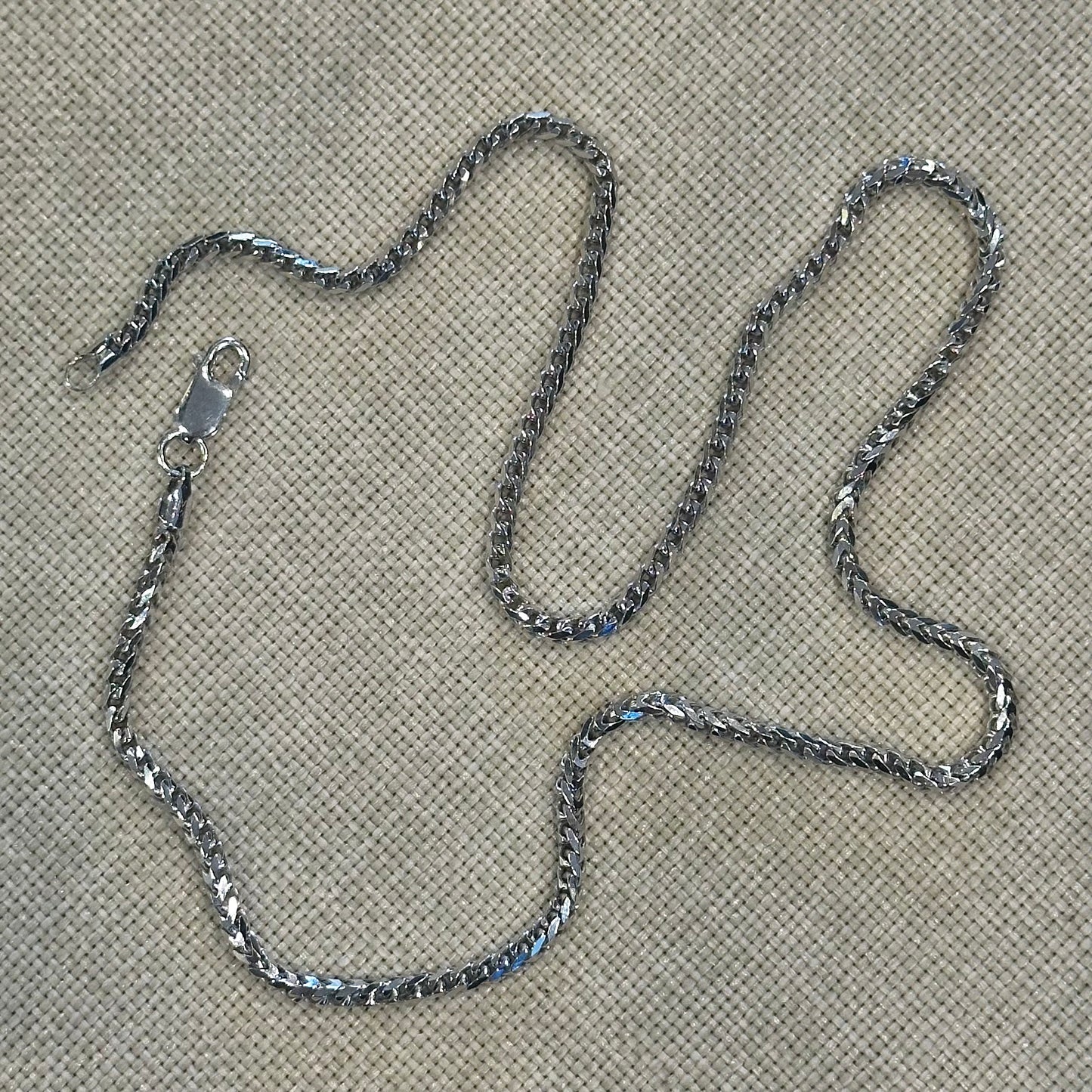 Square Diamond Cut Franco Chain