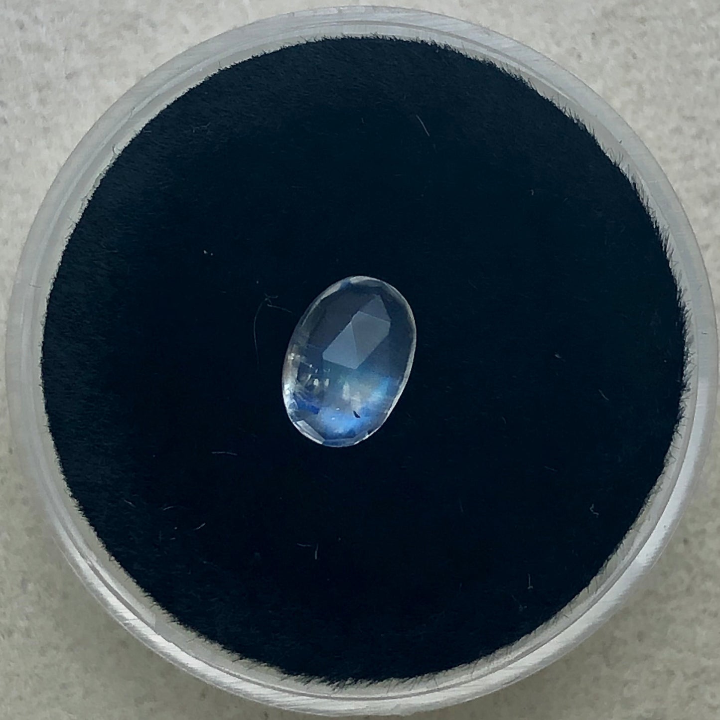 Faceted Oval Moonstone