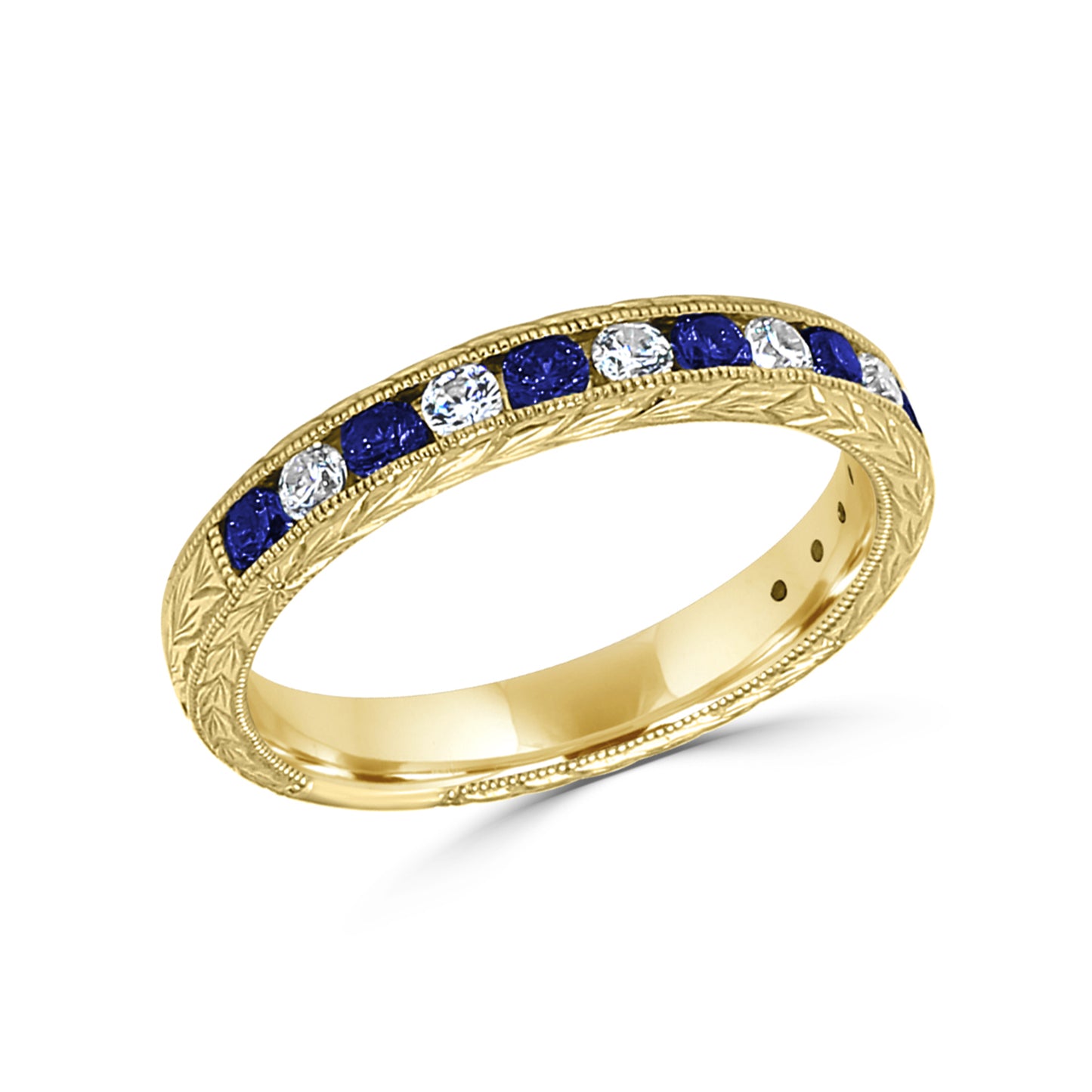 "Portia" Sapphire Band