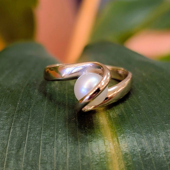 Pearl 'Swirl' Ring