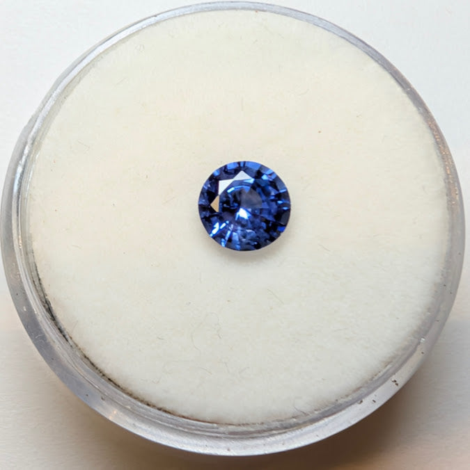 Round Blue Sapphire