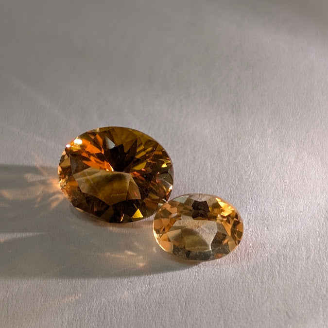 Oval Citrine