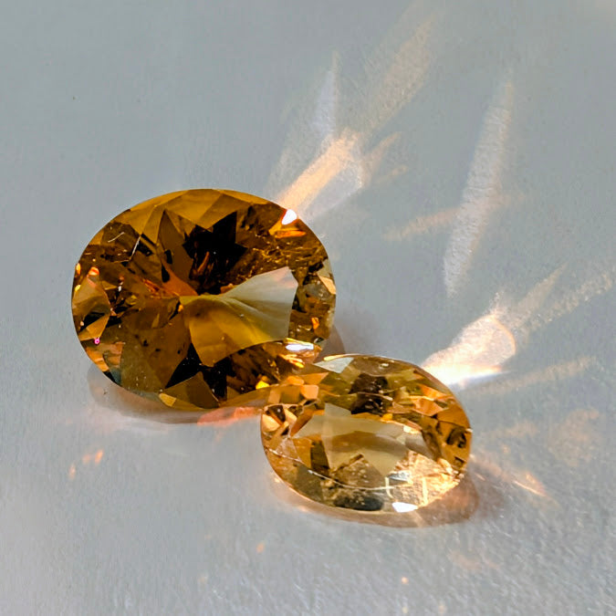 Oval Citrine