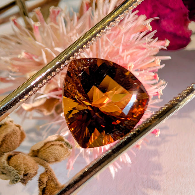 Trillion Citrine, 2.22cts