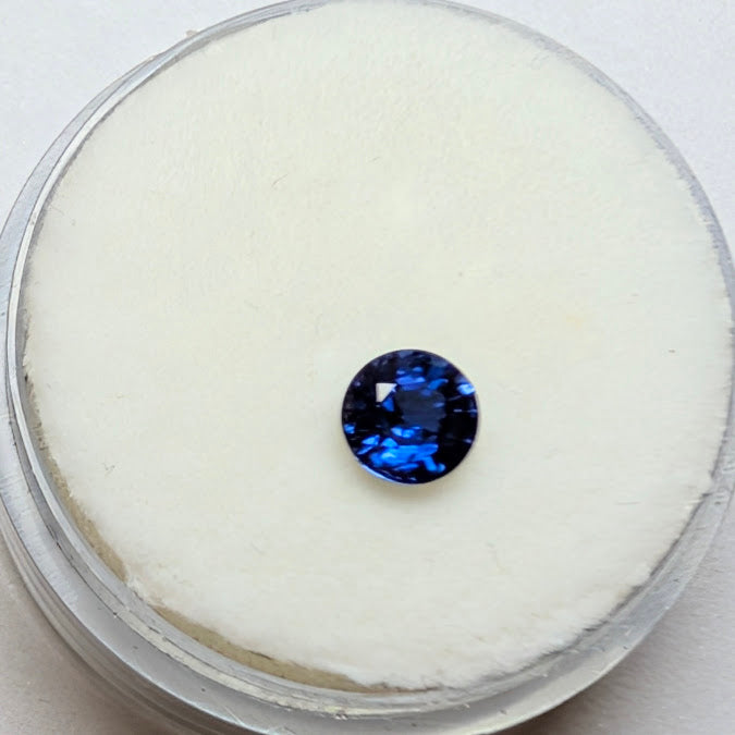 Round Blue Sapphire