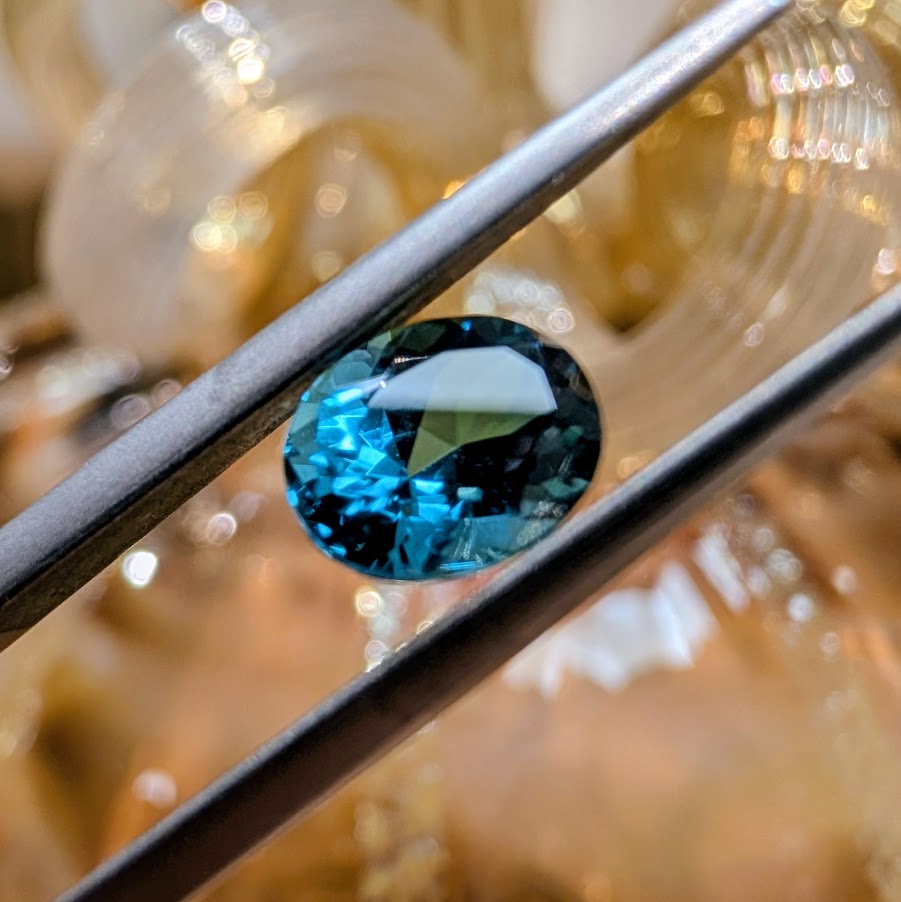 Indicolite Oval, 1.00ct