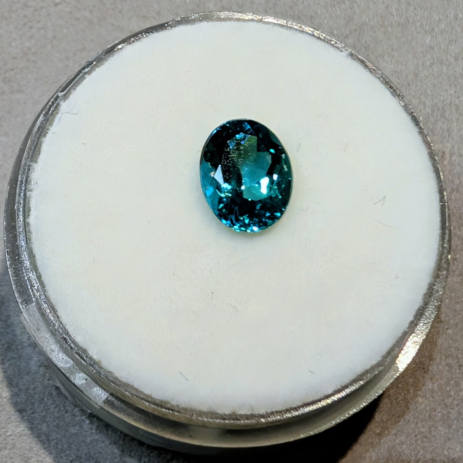 Oval Green Tourmaline