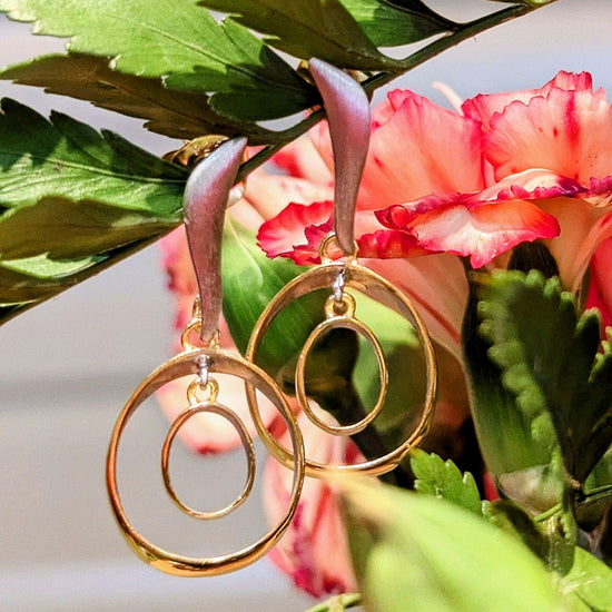 "Bubble" Drop Earrings