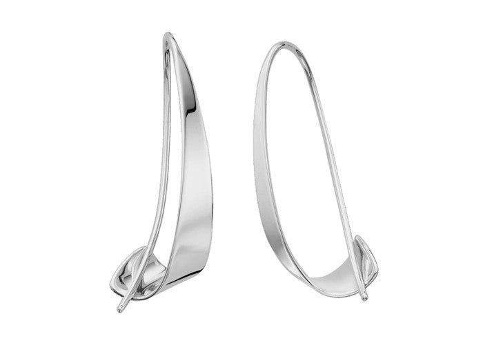 Photo of EL Designs "Windswept" Earrings in a decorative scene, designed by , available at Plumb Gold & Plumb Silver