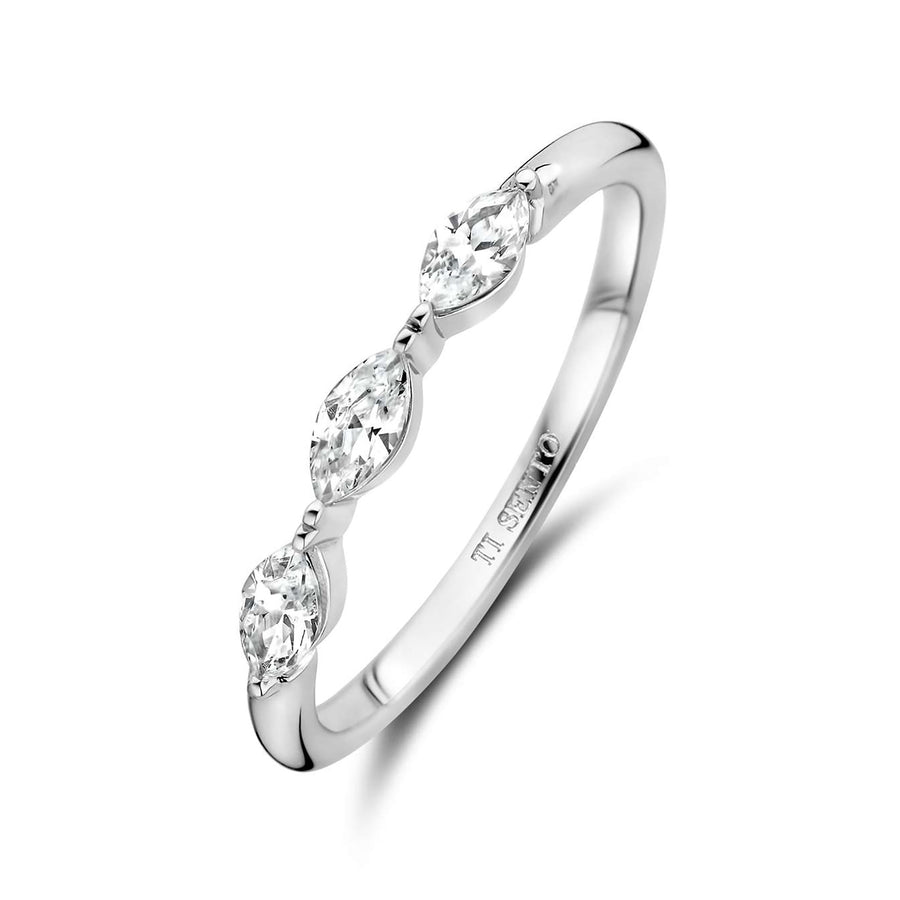 Photo of Marquise Cz Ring in a decorative scene, designed by -, available at Plumb Gold & Plumb Silver