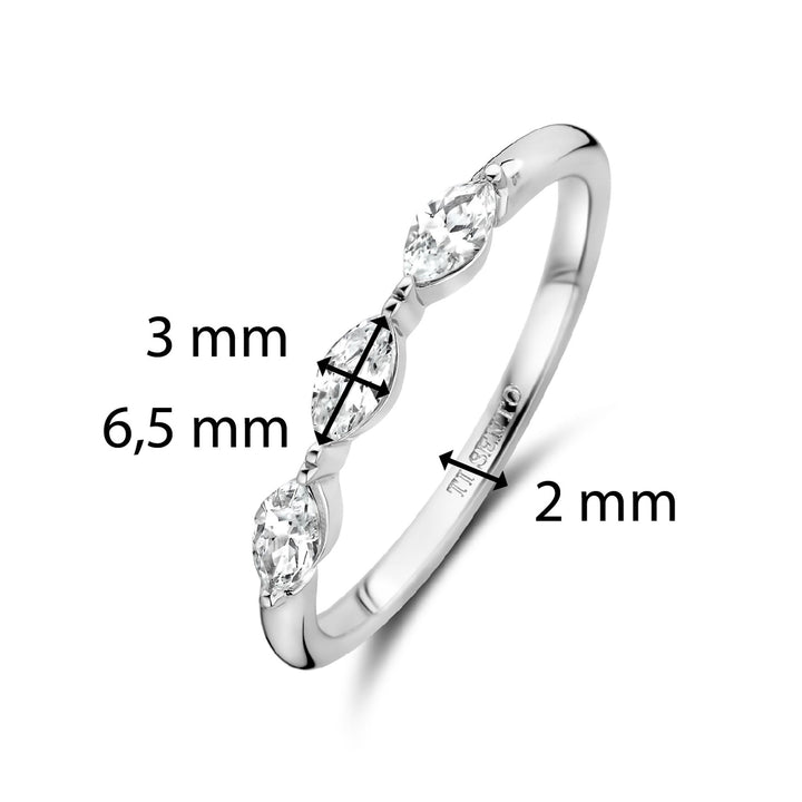 Photo of Marquise Cz Ring in a decorative scene, designed by -, available at Plumb Gold & Plumb Silver