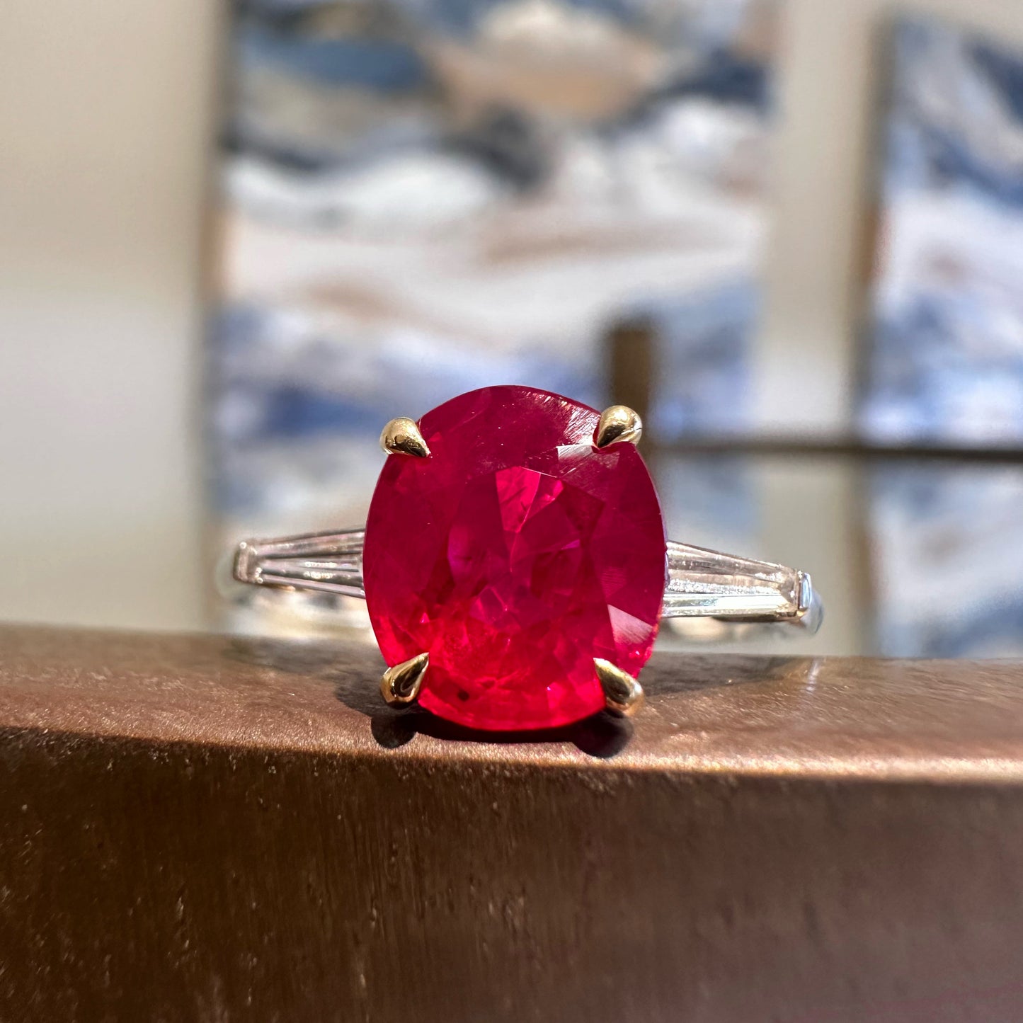 Plumb Gold Original Ruby Ring