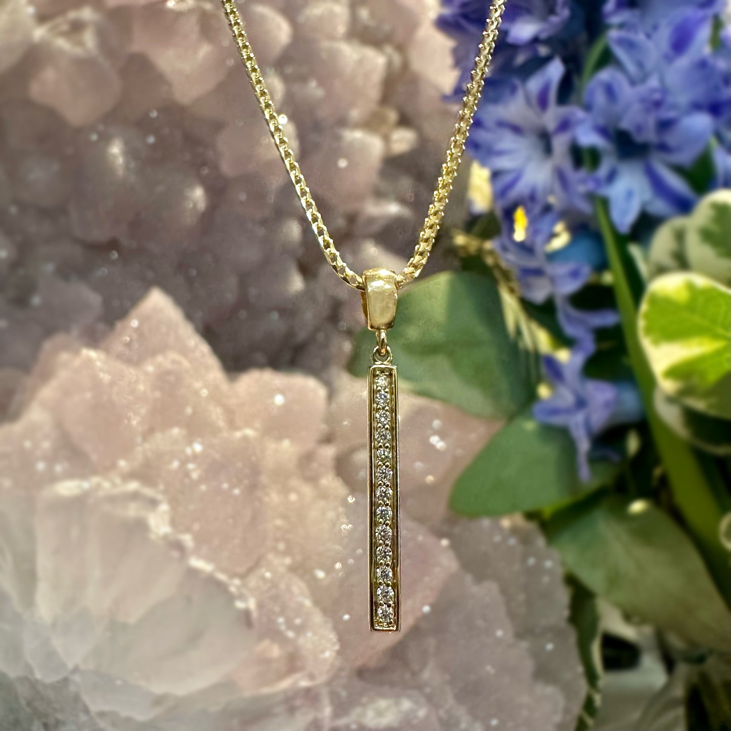 Diamond Line Pendant