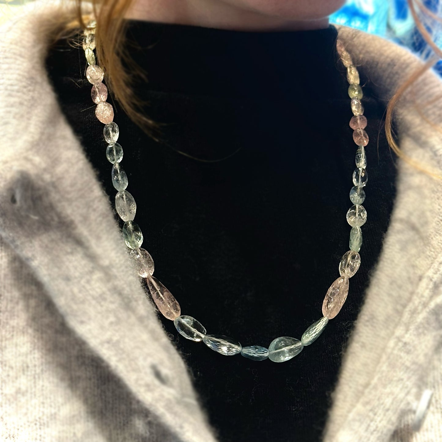 Rainbow Beryl Bead Strand
