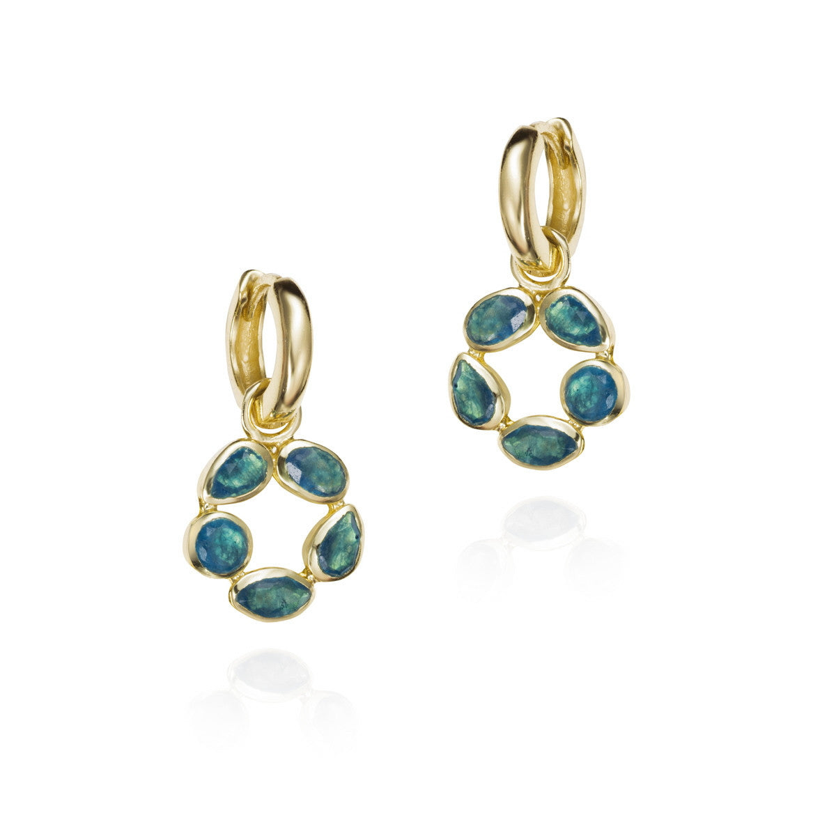 "Morning" Apatite Earrings