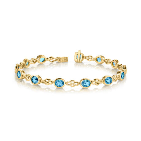 Stanton Color London Blue Topaz Bracelet