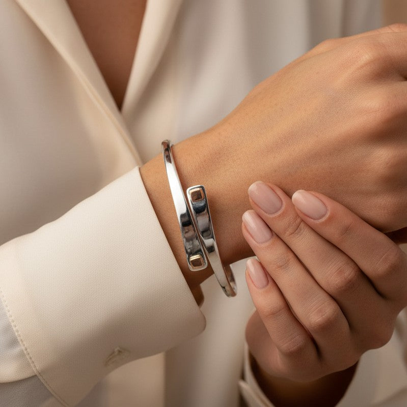 "Square Swing" Bangle