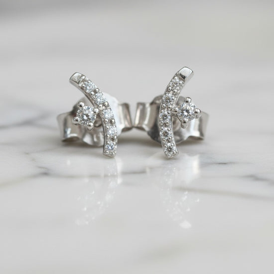 Shooting Star Diamond Stud