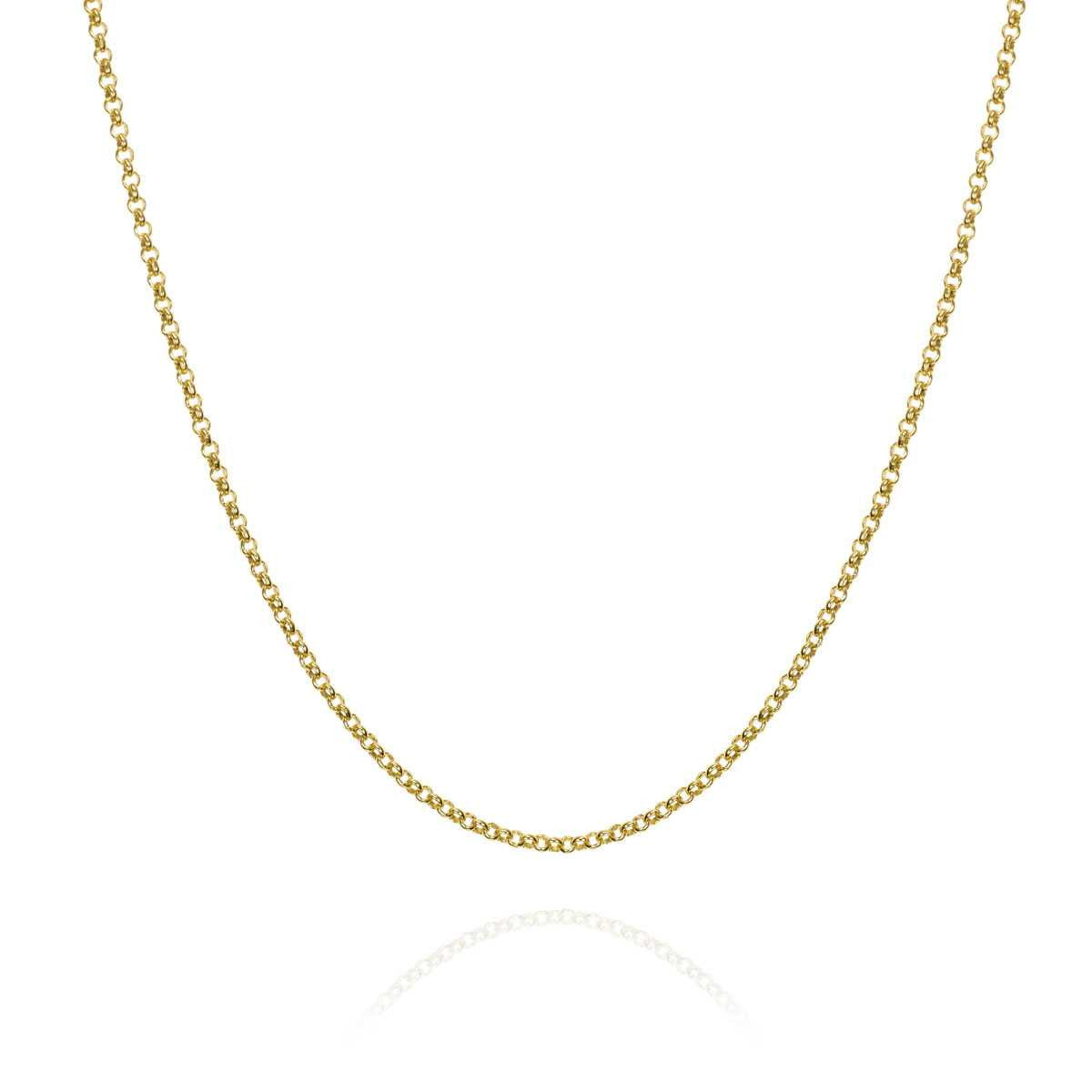 Cable Chain, Gold-Plated