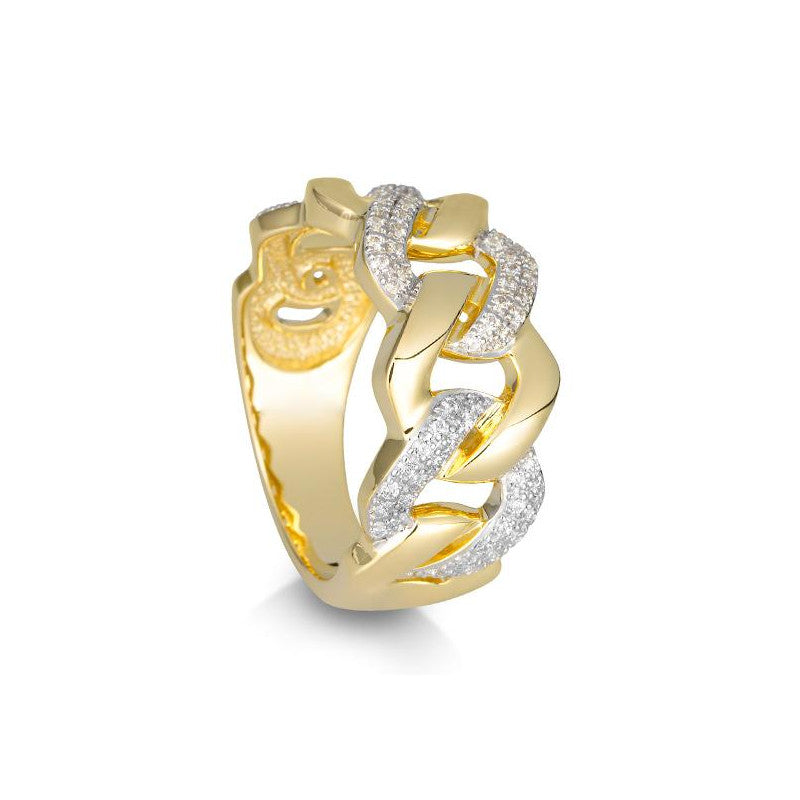 Diamond Link Ring