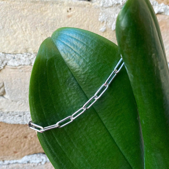 Paperclip Link Bracelet